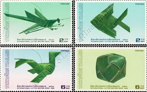 Internationale Briefwoche 1988: Spielzeug aus Kokospalmenblättern (**)