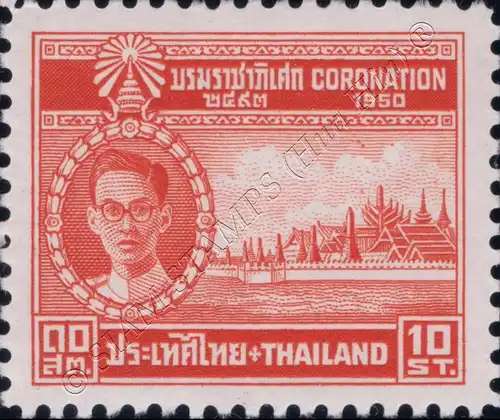 Krönung des Königs Bhumibol Aduljadeh als Rama IX (10S) (**)