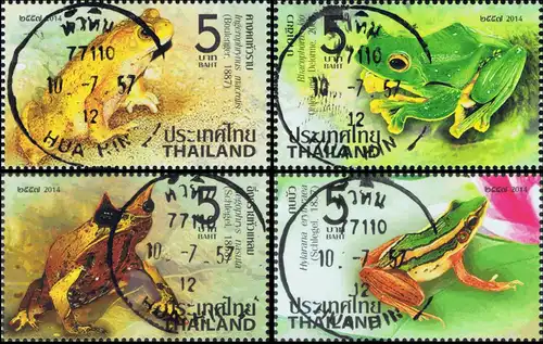 Thailändische Amphibien -FDC(I)-IT-