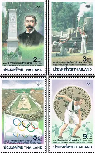 100 Jahre Olympische Spiele der Neuzeit (**)