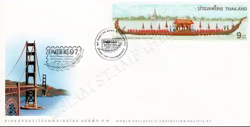 Welt Briefmarkenausstellung PACIFIC 97, San Francisco -FDC(II)-I-