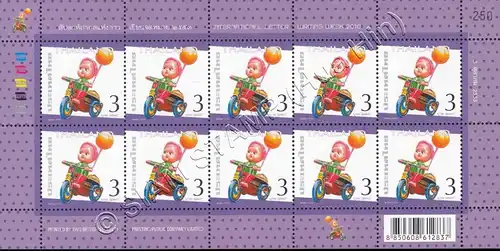 Internationale Briefwoche 2010: Blechspielzeug -KB(I) RDG- (**)