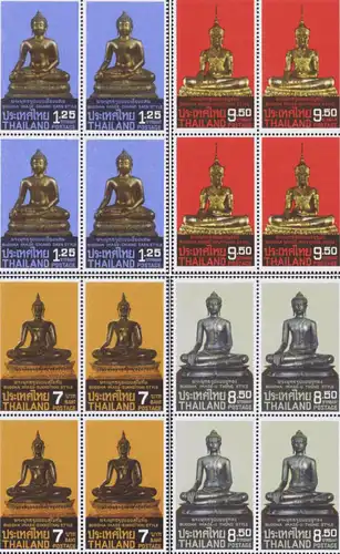 Buddhafiguren (I) -MARKENHEFT MH(IX)- (**)