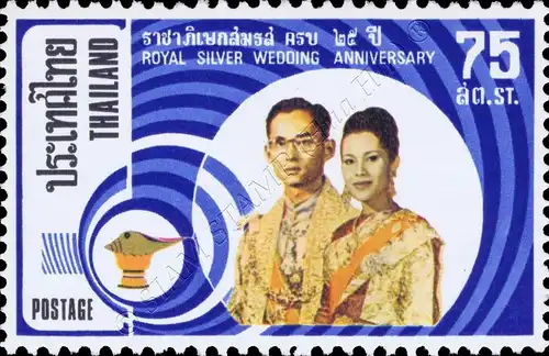 Silberhochzeit des thailändischen Königspaares (**)