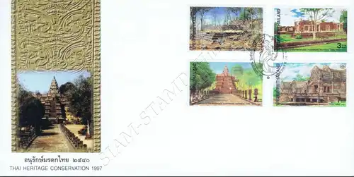 Kulturerbe 1997: Historischer Park Phanomrung (I) -FDC(I)-I-