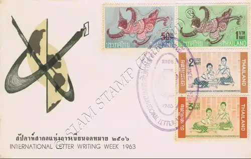 Internationale Briefwoche 1963 -FDC(I)-I-
