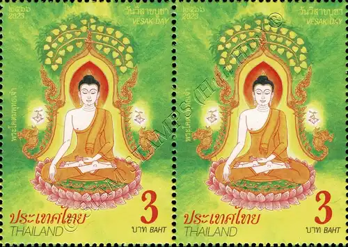 Visakhapuja-Tag 2023: Die 5 Buddhas aus Bhadda-kappa -PAAR- (**)