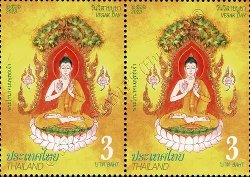 Visakhapuja-Tag 2023: Die 5 Buddhas aus Bhadda-kappa -PAAR- (**)