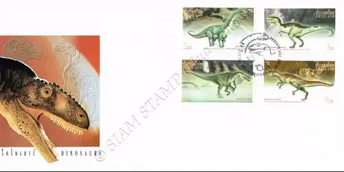 Prähistorische Tiere (Dinosaurier) -FDC(I)-I-