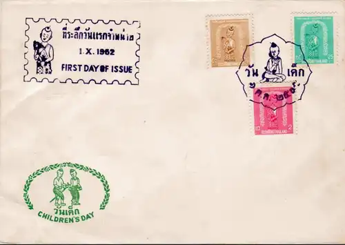 Kindertag 1962 -FDC(I)-I-