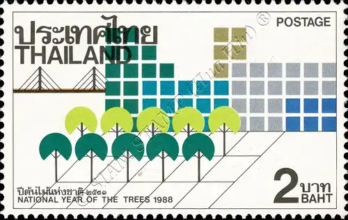 Jahr des Baumes 1988 (**)