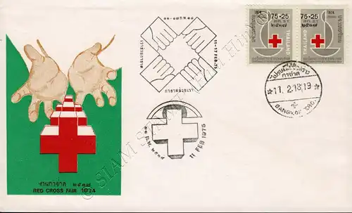 Rotes Kreuz 1975 -FDC(II)-AST-