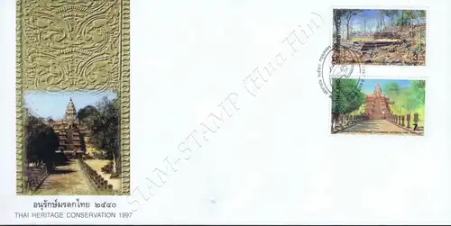 Kulturerbe 1997: Historischer Park Phanomrung (I) -FDC(I)-I-E(I)-