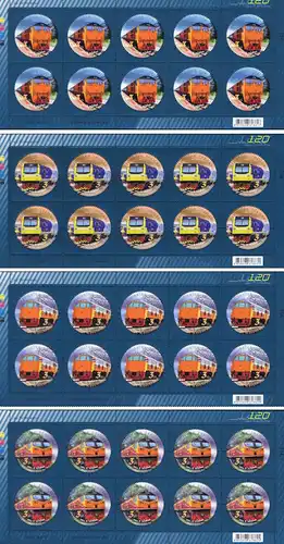 120 Jahre Thailändische Staatliche Eisenbahn: Lokomotiven -KB(I)- (**)