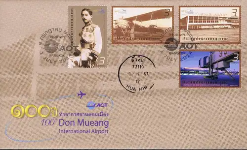 100 Jahre Internationaler Flughafen Don Mueang -FDC(I)-IT-