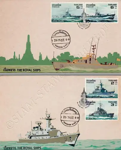 Schiffe der Königlichen Marine -FDC(I)-IT-