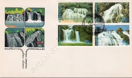 Tourismus: Wasserfälle (I) -FDC(I)-I-