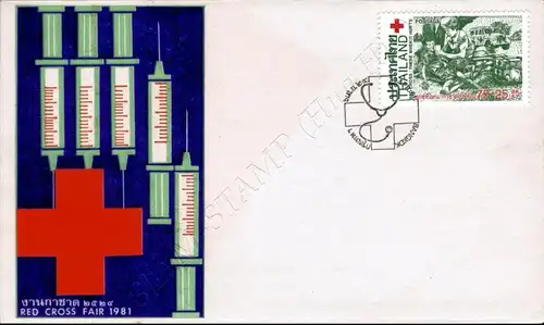 Rotes Kreuz 1981 -FDC(I)-I-