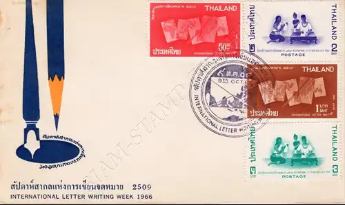 Internationale Briefwoche 1966 -FDC(I)-I-