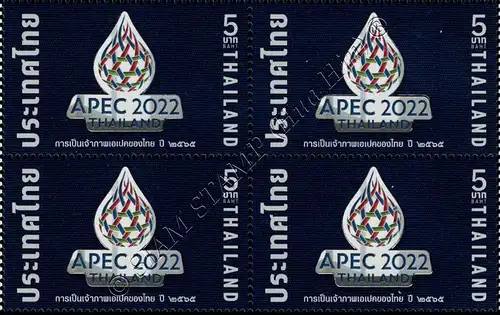 APEC 2022 Thailand -4er BLOCK- (**)