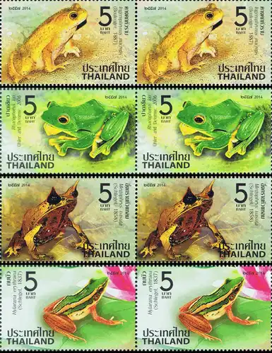 Thailändische Amphibien -GESTEMPELT-