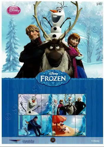 SONDERBOGEN: Disney - Die Eiskönigin - Völlig unverfroren-PS(089-091)-FL(I)-(**)