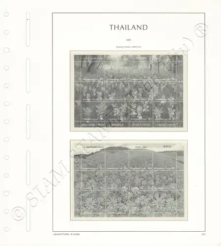 LIGHTHOUSE Template Sheets THAILAND 2000 page 273-286 16 Sheets (USED)