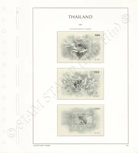 LIGHTHOUSE Template Sheets THAILAND 2000 page 273-286 16 Sheets (USED)