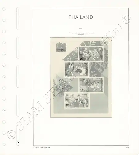 LIGHTHOUSE Template Sheets THAILAND 2000 page 273-286 16 Sheets (USED)