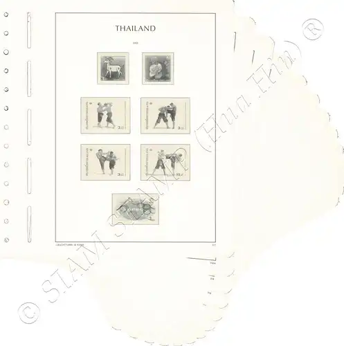 LIGHTHOUSE Template Sheets THAILAND 2003 page 317-329 18 Sheets (USED)