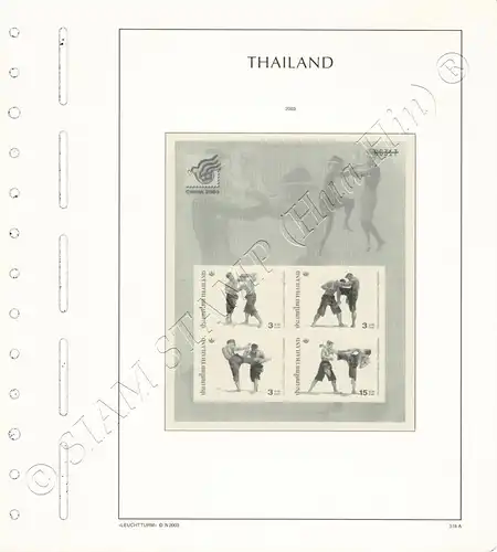LIGHTHOUSE Template Sheets THAILAND 2003 page 317-329 18 Sheets (USED)