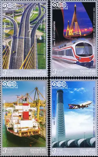 The Centenary of the Ministry of Transport -KB(I)- (MNH)