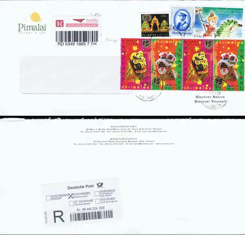 Chinese New Year 2008 -OVERPRINT (I) KB(II) "CLOWN MASK"- (MNH)