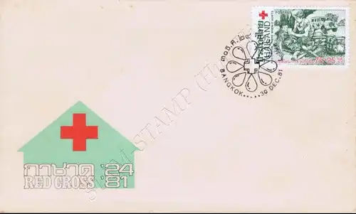 Red Cross 1981 -FDC(II)-I-