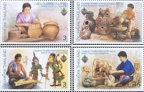 BANGKOK 2003 (III): Arts and crafts (MNH)