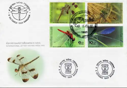 International Letter Week: Dragonfly (23I) -P.A.T. OVERPRINT- (MNH)