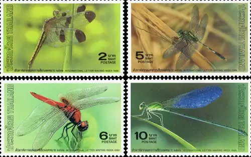 International Letter Week: Dragonfly (23I) -P.A.T. OVERPRINT- (MNH)