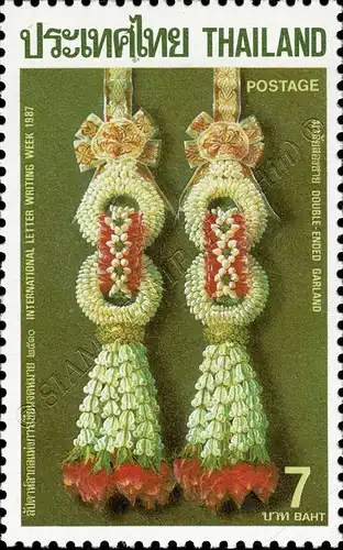 International Letter Week 1987: Flower Arrangements (MNH)