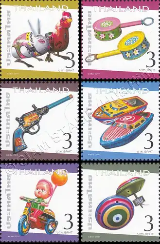 International Letter Week 2010: Tin Toys (MNH)