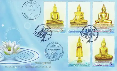 The Quinary Highly-revered Buddha Image -FDC(I)-IST-