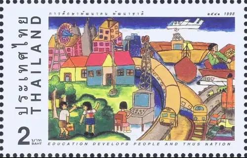 Euducation Develops People and the Nation -STAMP BOOKLET MH(I)- (MNH)