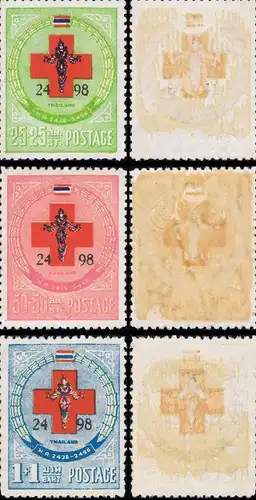 Red Cross with black imprint -2498- (MNH)