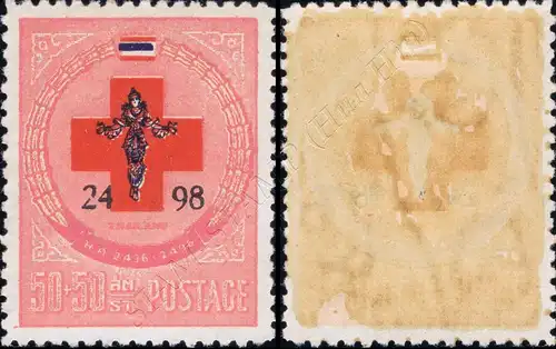 Red Cross with black imprint -2498- (MNH)