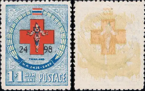 Red Cross with black imprint -2498- (MNH)