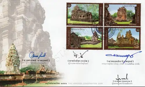Thai Heritage Conservation Day 2009 -FDC(I)-IUUUU-