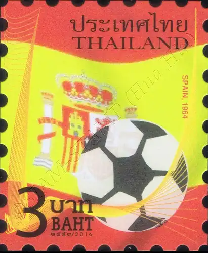 Football Euro 2016: European champions of 1960-2016 -STAMP BOOKLET MH(I)- (MNH)