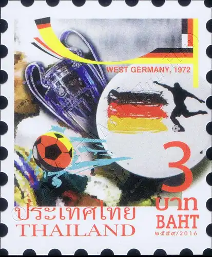 Football Euro 2016: European champions of 1960-2016 -STAMP BOOKLET MH(I)- (MNH)