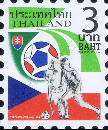 Football Euro 2016: European champions of 1960-2016 -STAMP BOOKLET MH(I)- (MNH)