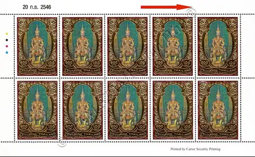 150th Birthday Anniversary of King Rama V -KB(I) WITHOUT NUMBER OZ(I)- (MNH)