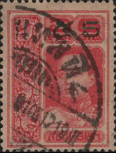 Definitive: King Vajiravudh (Vienna) -OVERPRINT CANCELLED G(I)-